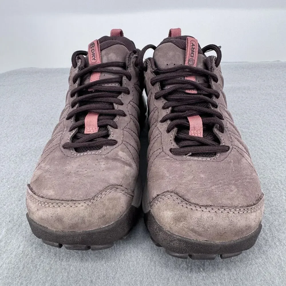 Oboz Shoes Womens Size 5.5 Brown Nubuck Waterproof Hiking Trail Comfort Sneakers